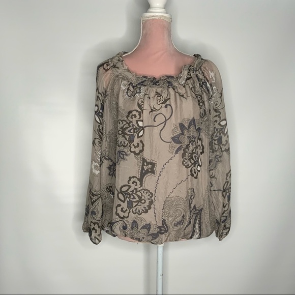 Giusy silk top blouse. Made in‎ Italy. - Picture 2 of 10